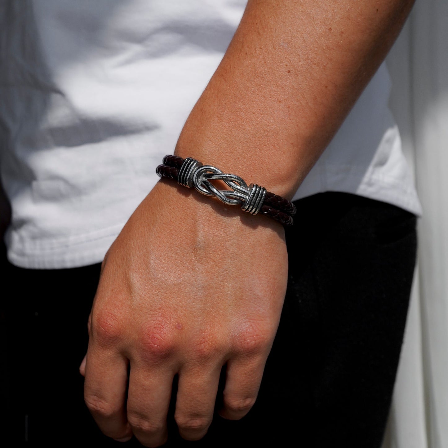 💕 « To My Man » Bracelet Infini Personnalisé 💕