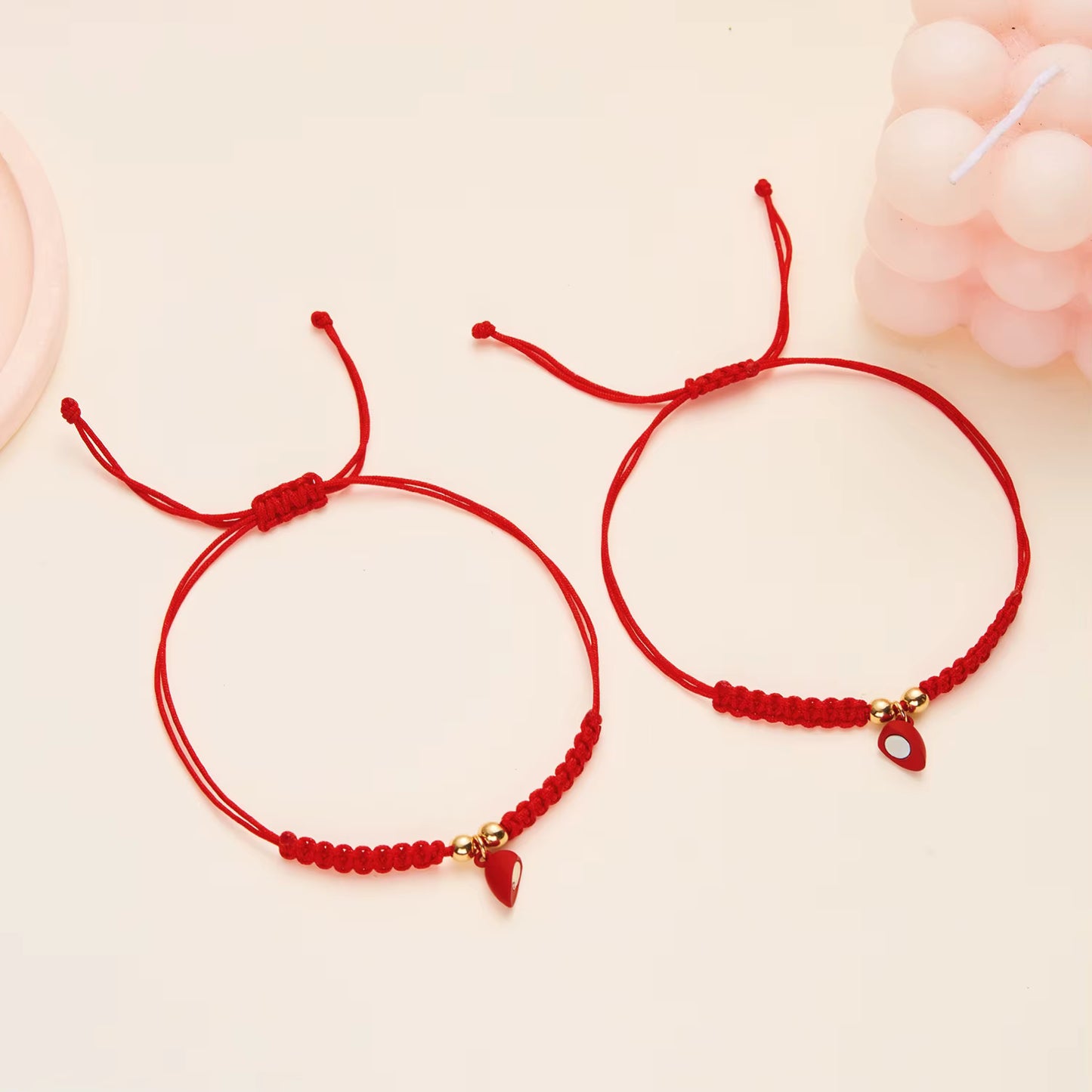 "Lucky To Have You" Bracelet Set