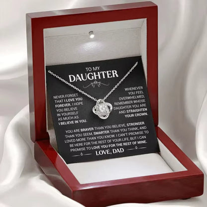 🩷 "To My Daughter" Necklace