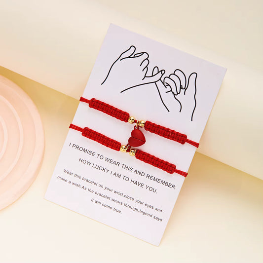 "Lucky To Have You" Bracelet Set