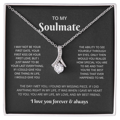 🌹 "To My Soulmate" Necklace
