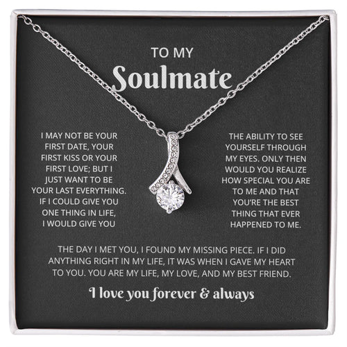 🌹 "To My Soulmate" Necklace