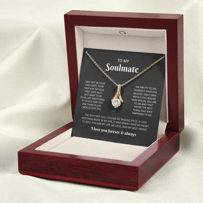 🌹 "To My Soulmate" Necklace