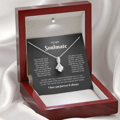 🌹 "To My Soulmate" Necklace